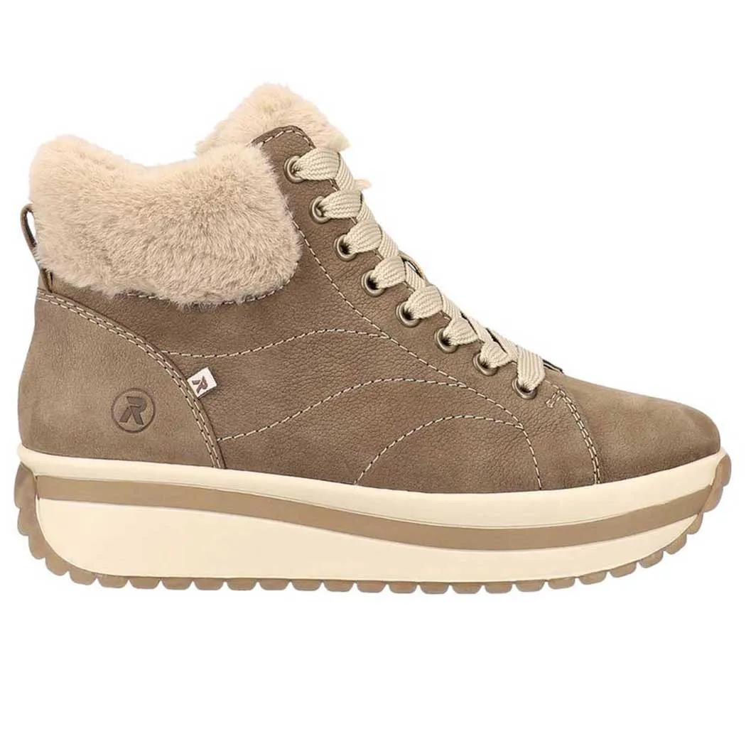 Rieker W0961 Winter Boot Esche/ Beige (Women's)