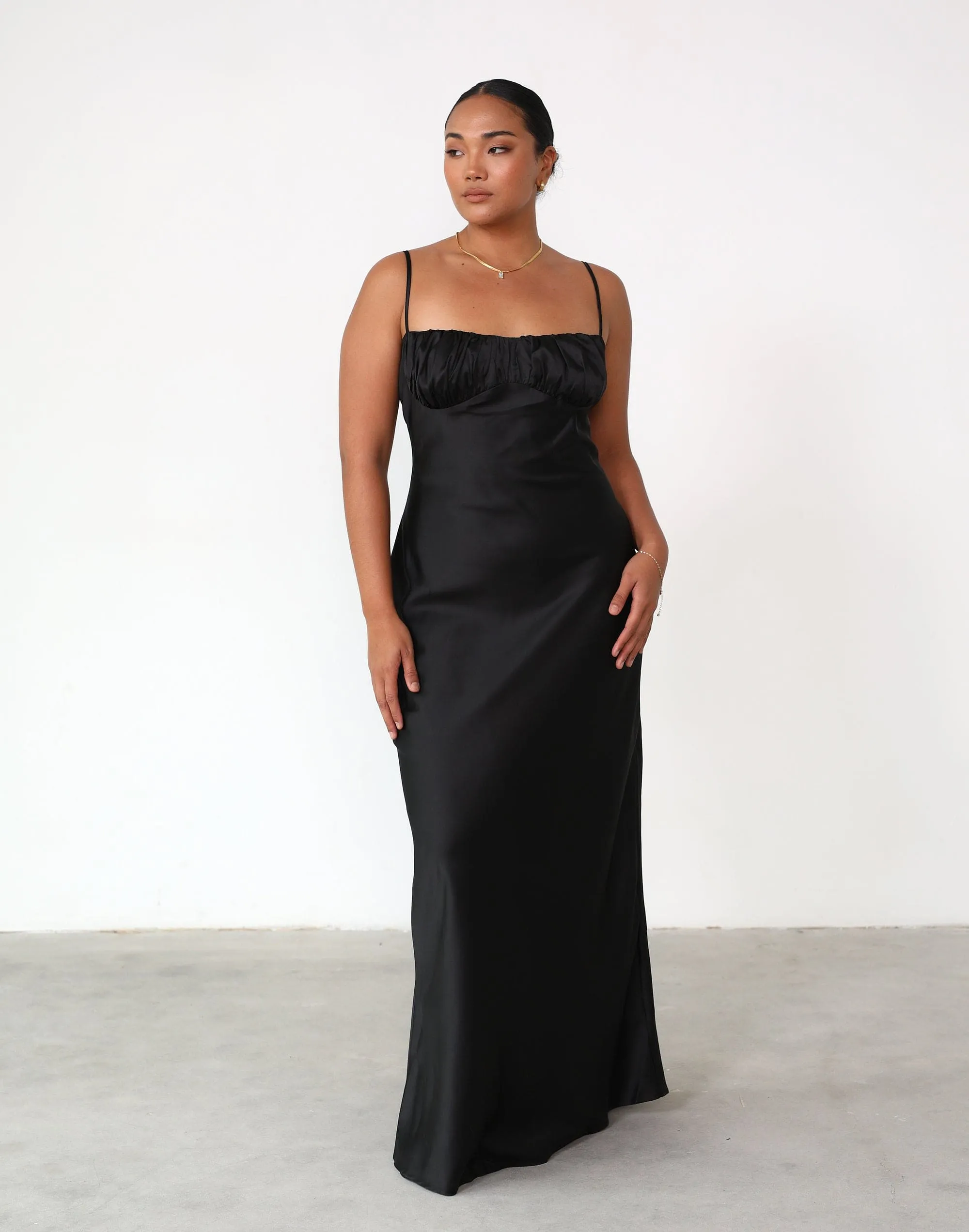 Rosie Maxi Dress (Black)