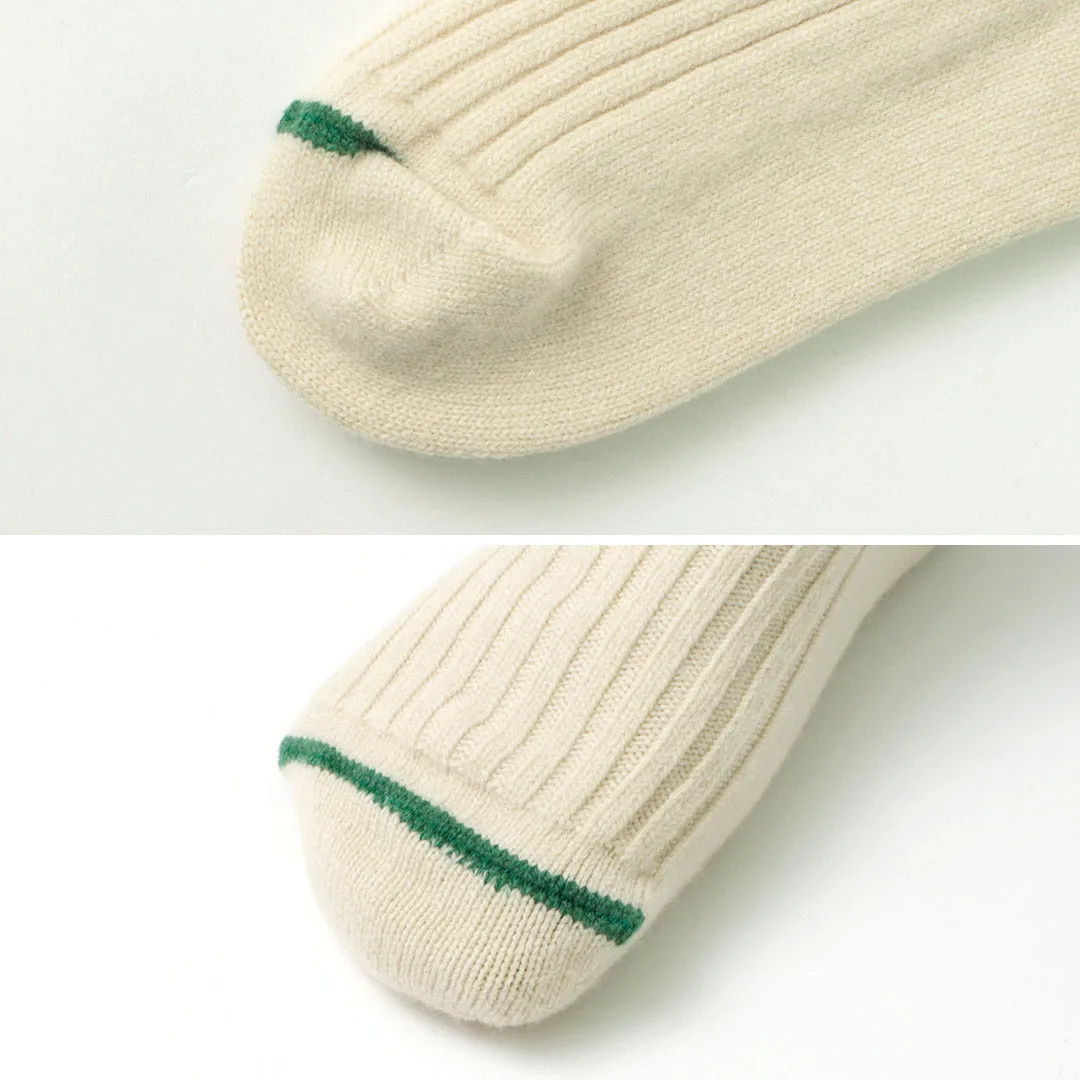 ROTOTO（ロトト） メリノラムウール ストライプソックス / メンズ レディース 靴下 ウール 日本製 MERINO LAMBS WOOL STRIPE SOCKS