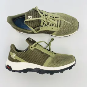 Salomon Outbound Prism GTX - Second Hand Walking shoes - Men's - Olive green - 42.2/3 | Hardloop