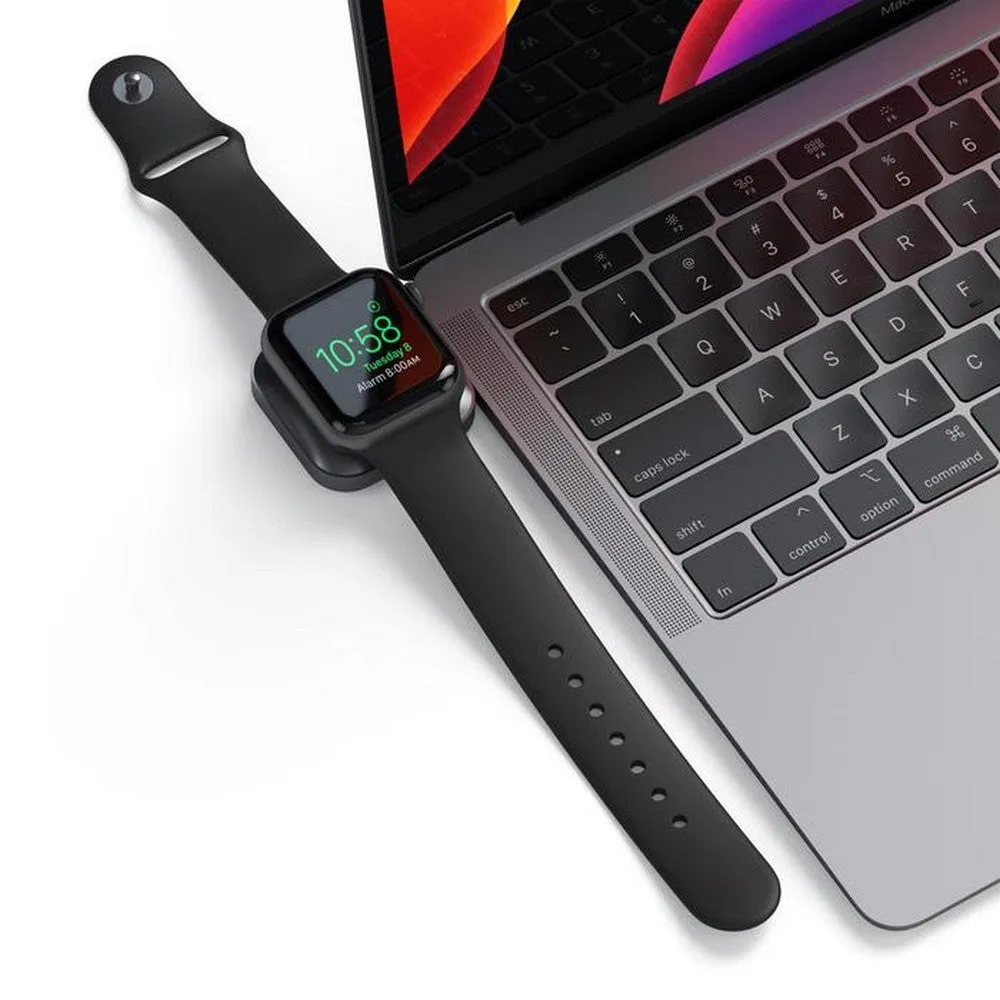 Satechi USB-C Magnetic Charging Dock for Apple Watch - Space Grey