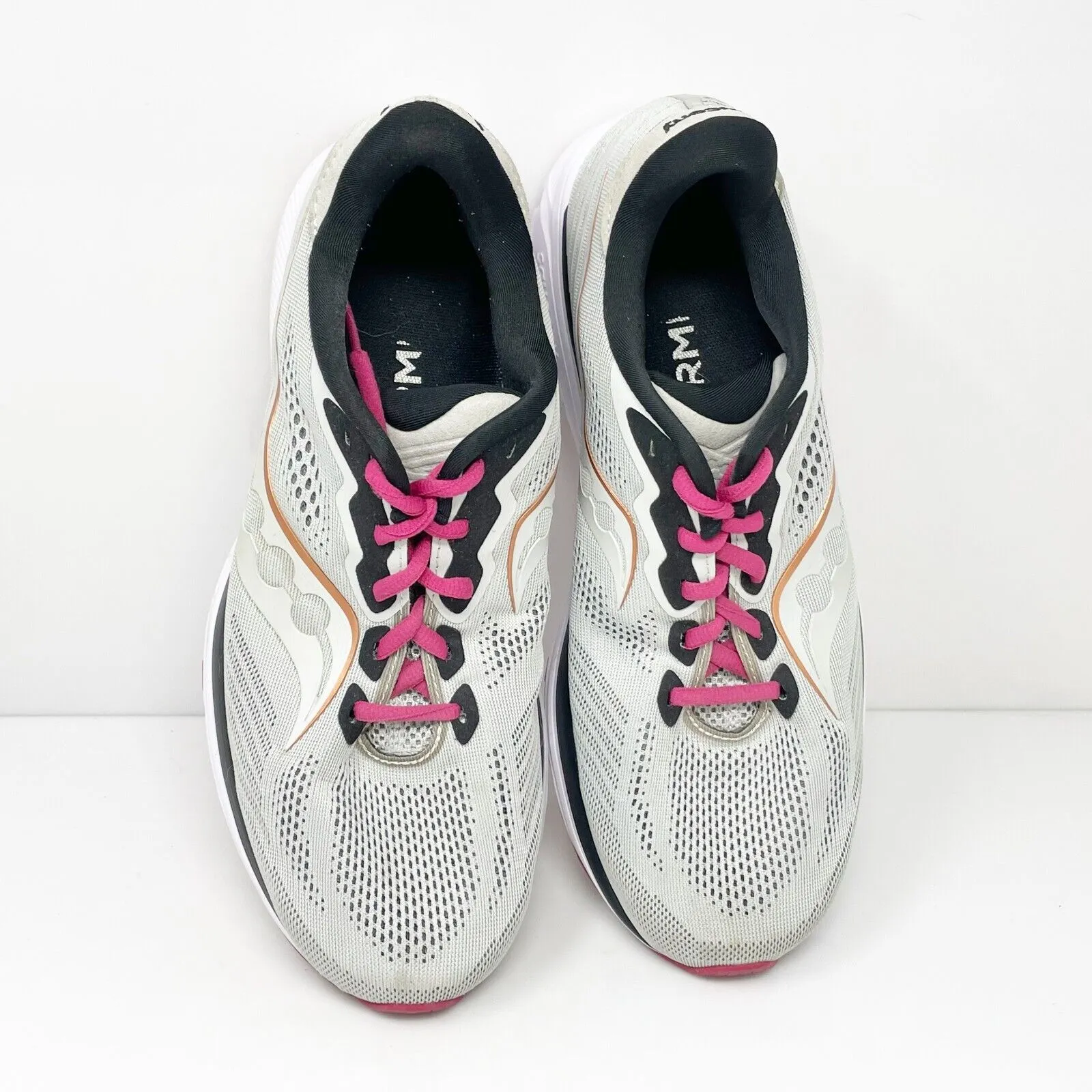 Saucony Womens Ride 14 S10650-55 Gray Running Shoes Sneakers Size 11