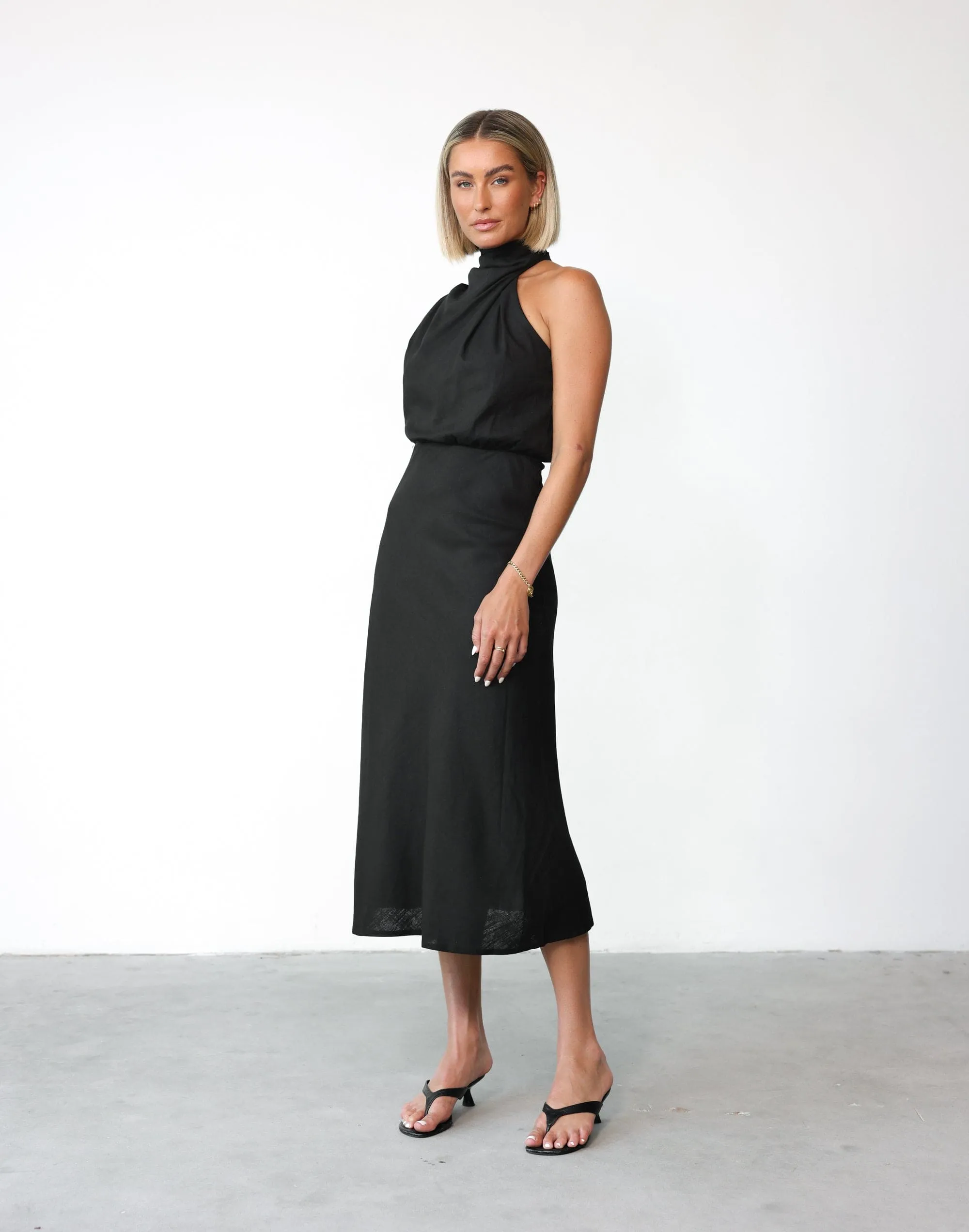 Seraphina Maxi Dress (Black)