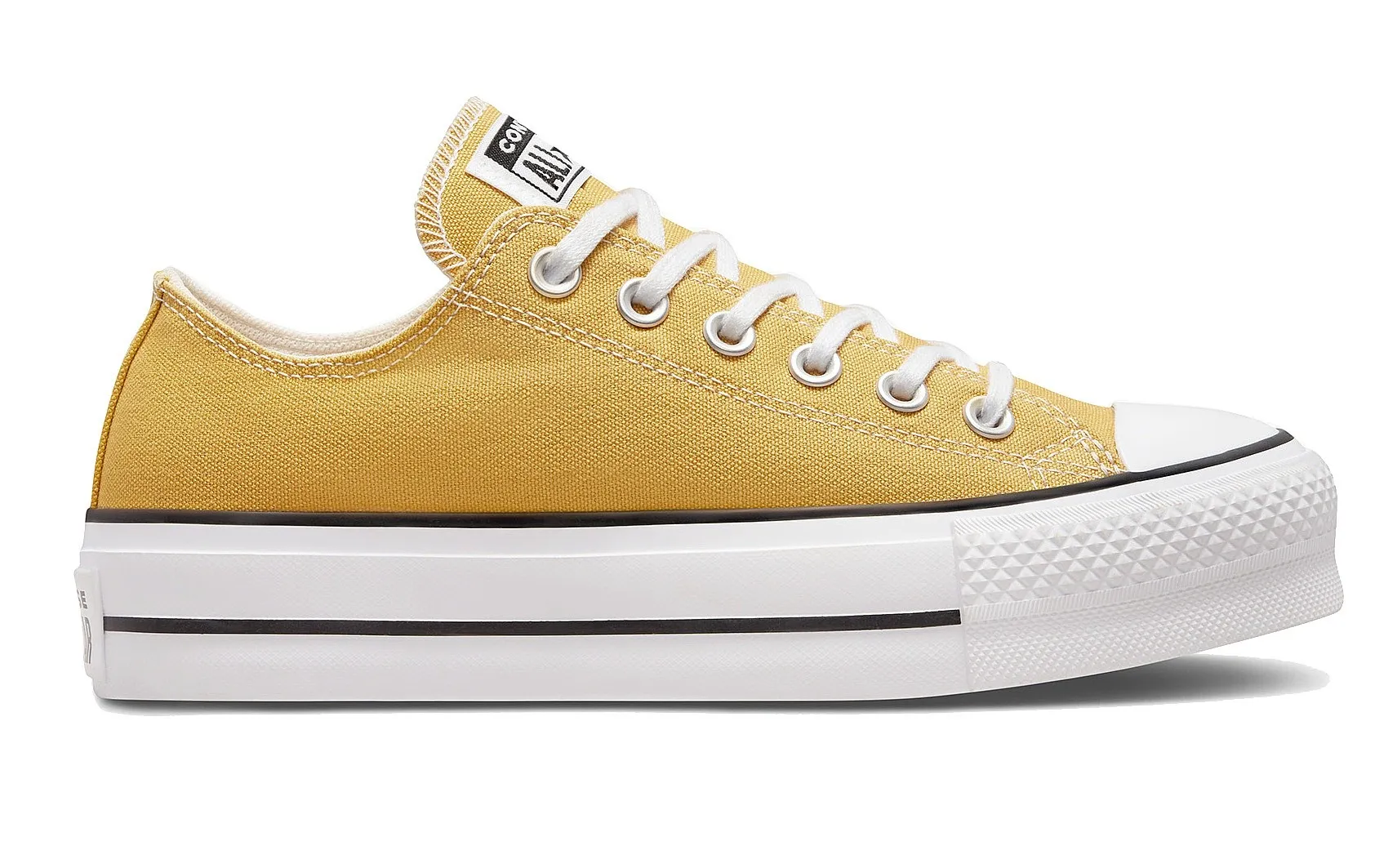 shoes Converse Chuck Taylor All Star Lift Platform Seasonal OX - A03057/Thriftshop Yellow/Black/White - women´s