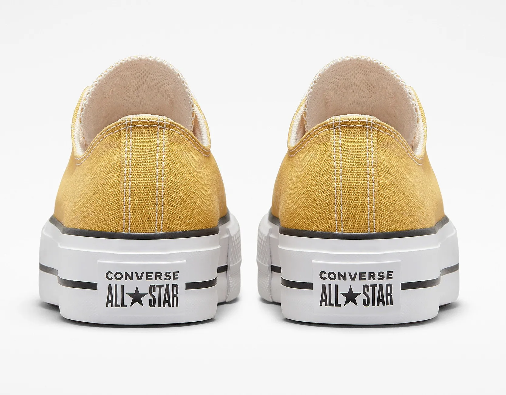 shoes Converse Chuck Taylor All Star Lift Platform Seasonal OX - A03057/Thriftshop Yellow/Black/White - women´s