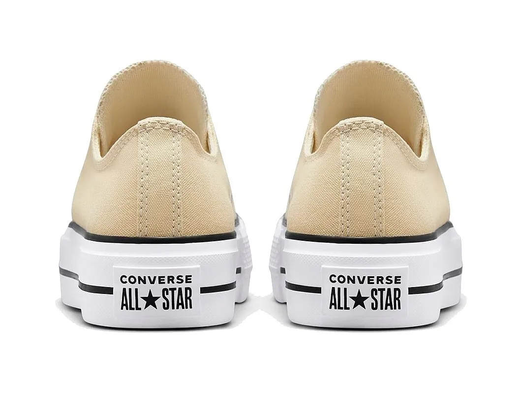 shoes Converse Chuck Taylor All Star Lift Platform Seasonal OX - A03542/Oat Milk/White/Black - women´s