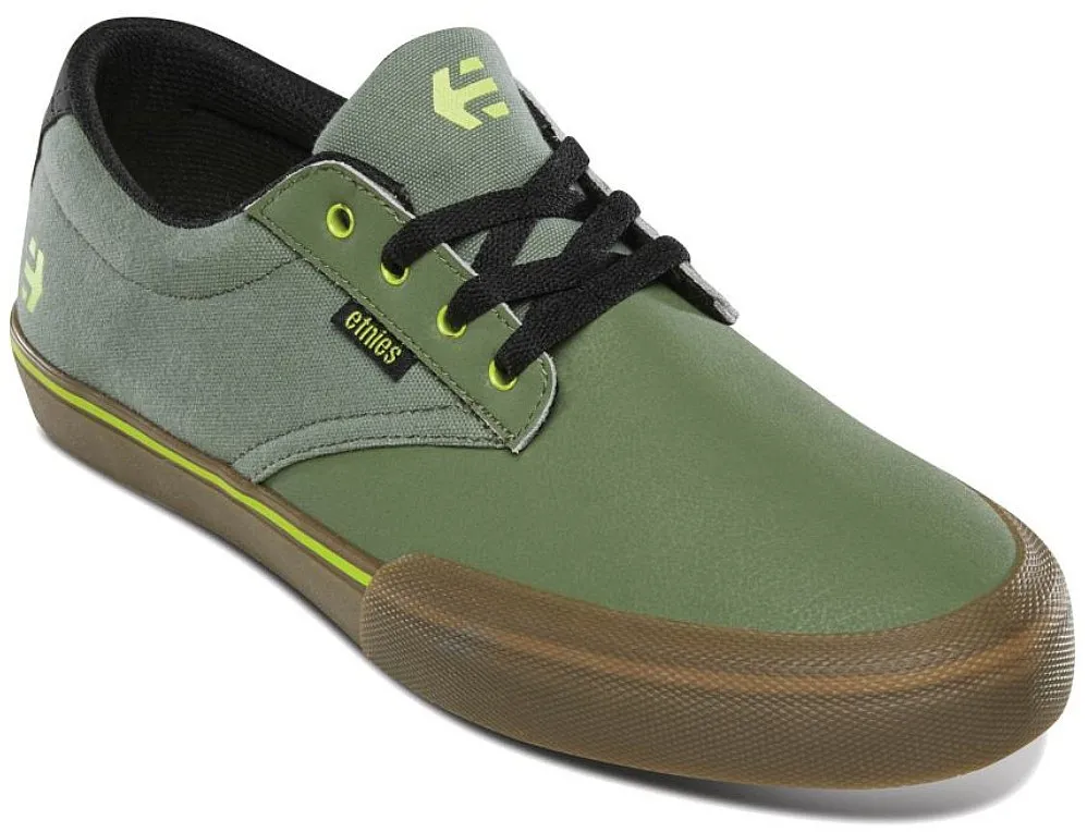 shoes Etnies Jameson Vulc BMX - Green/Gum - men´s