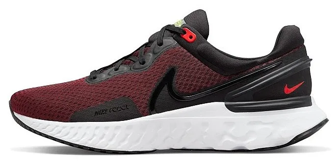 shoes Nike React Miler 3 - Black/Black/Siren Red/Volt - men´s