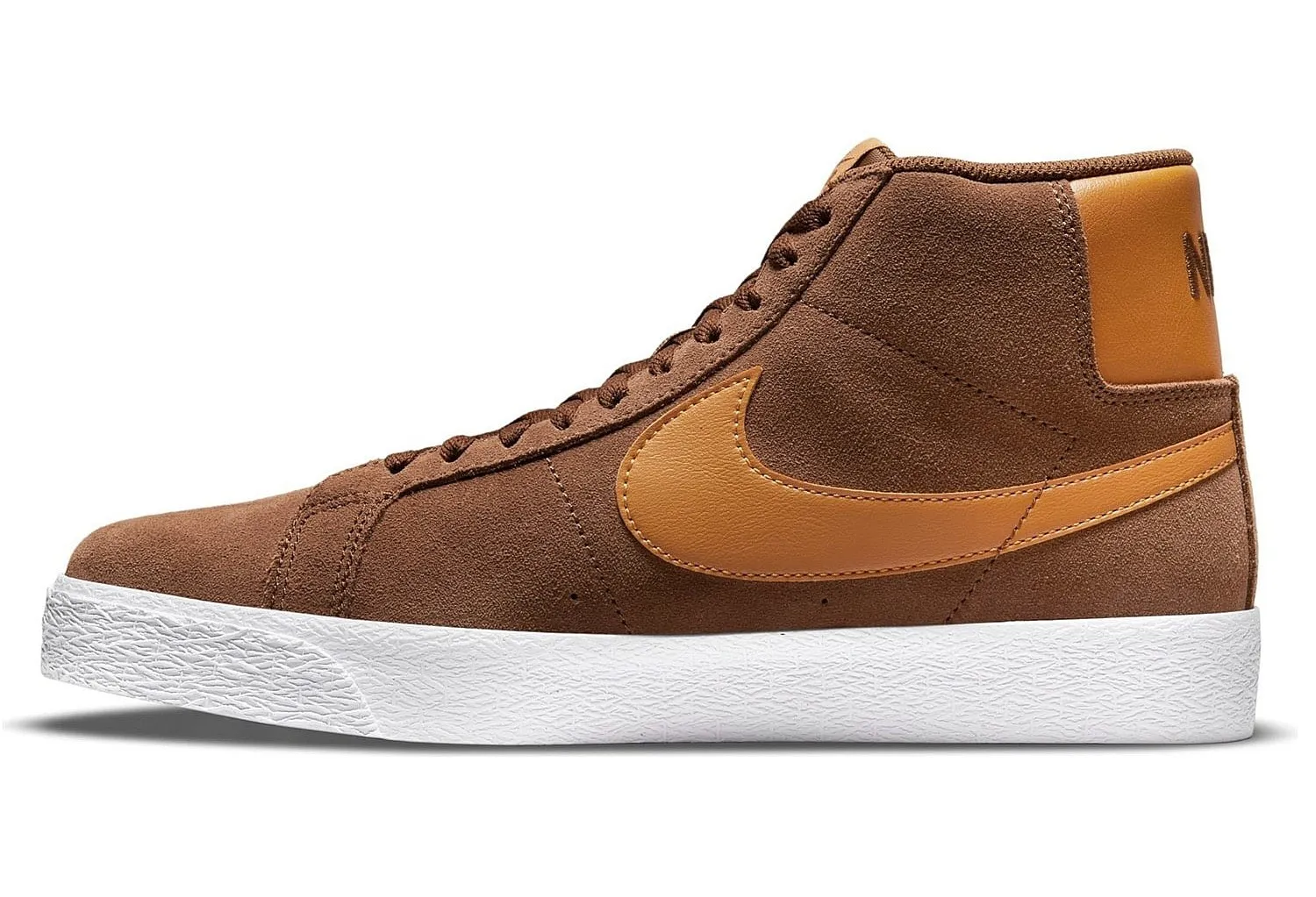 shoes Nike SB Zoom Blazer Mid - Pecan/Light Curry/Pecan/White - men´s