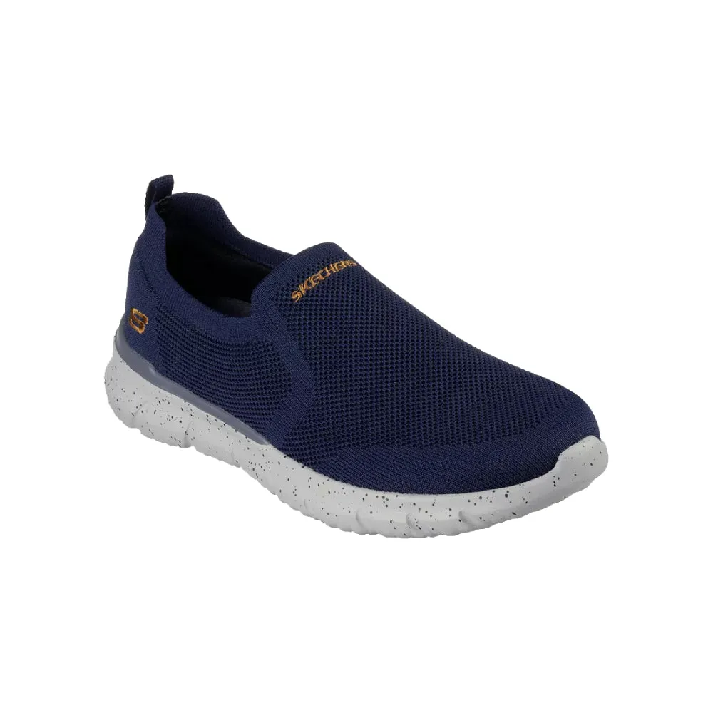 SKECHERS Men's Del Retto Corwen Running Shoe (Navy)