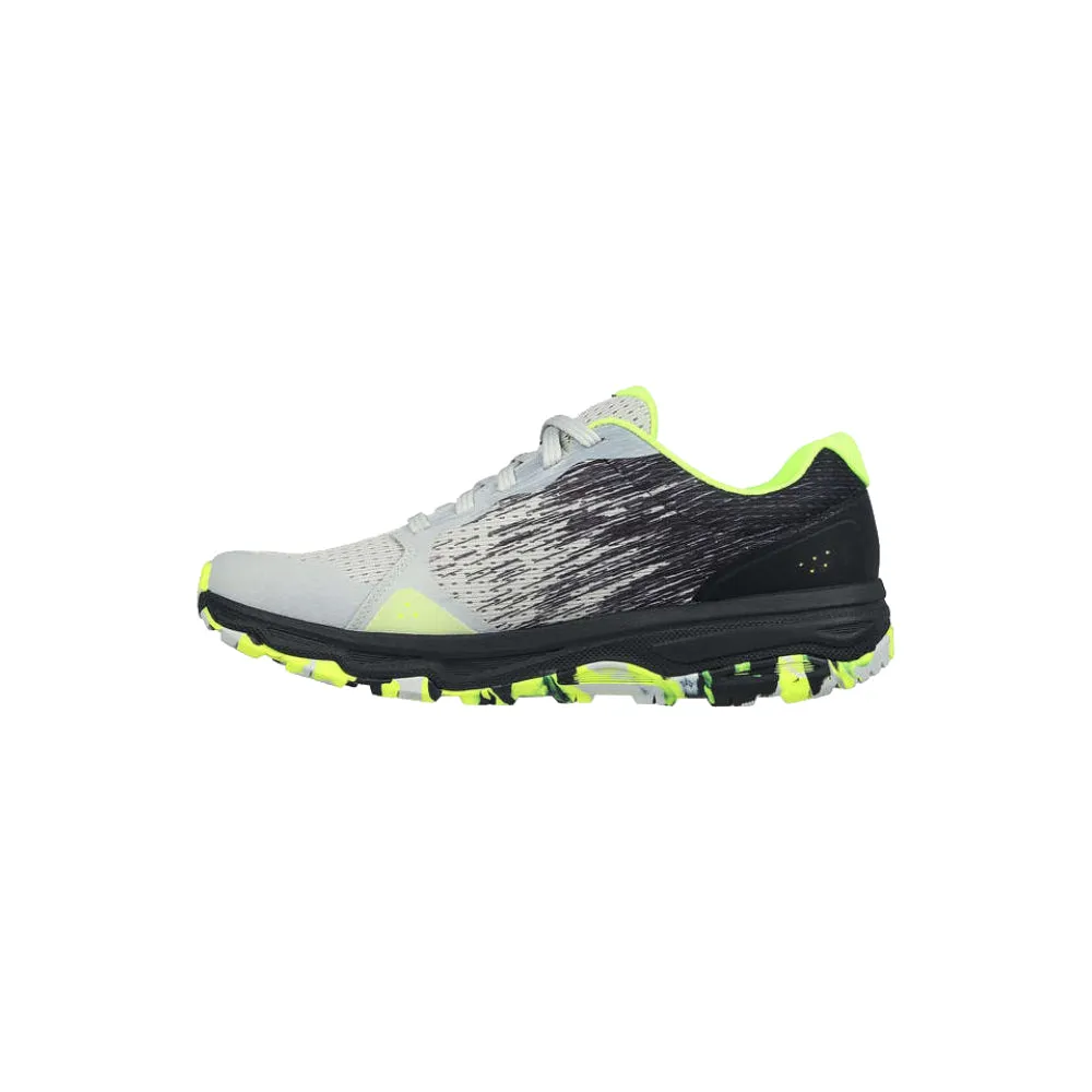 SKECHERS Men's Go Run Trail Altitude Phantom Rubble Running Shoe (Grey/Lime)