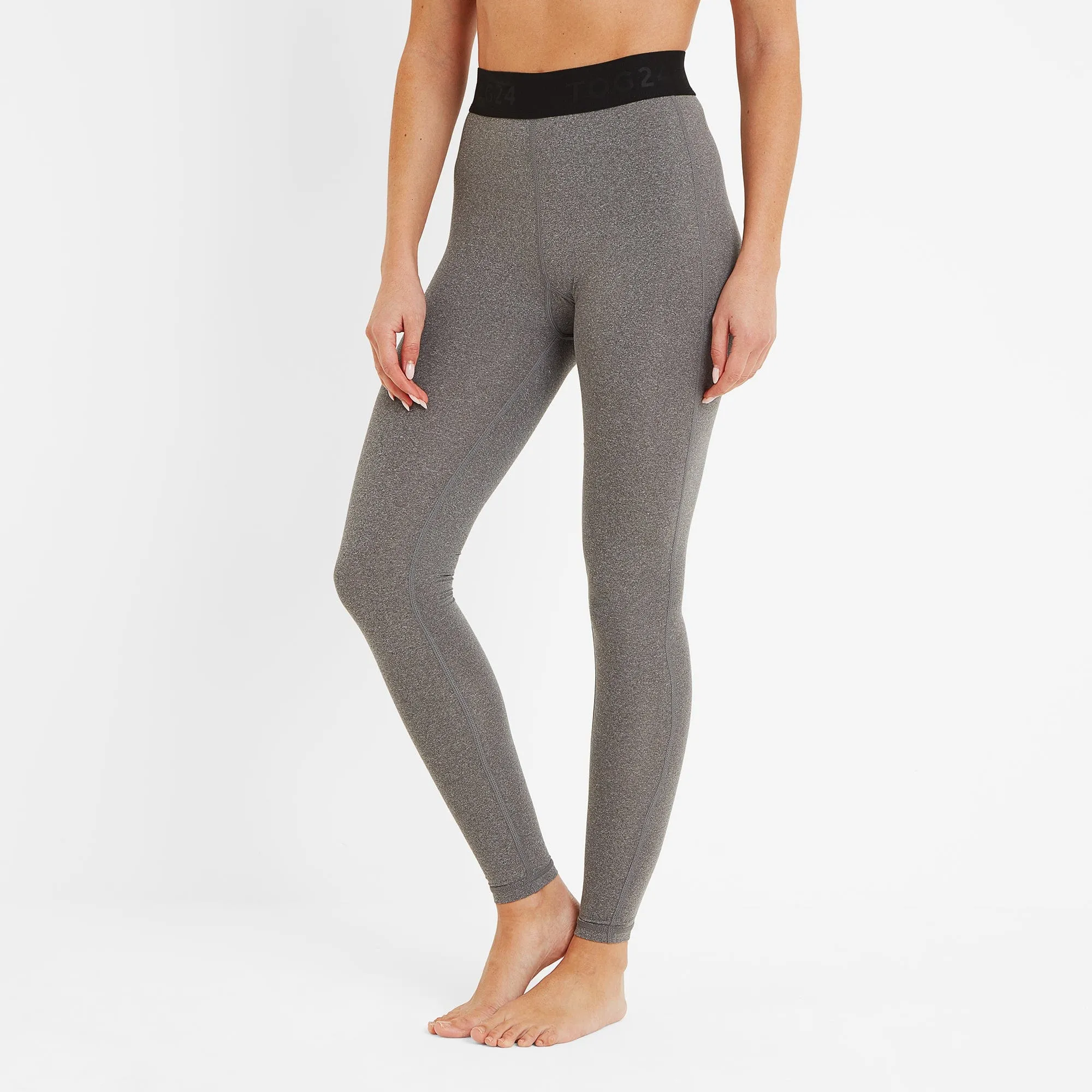 Snowdon Womens Thermal Base Layer Legging - Grey Marl