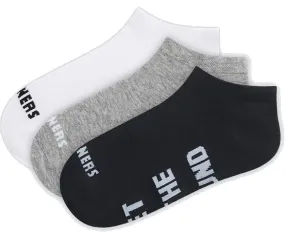 socks Skinners Low Cut 3 Pack - White/Grey/Black