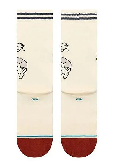 socks Stance Bugs Crew - Vintage White