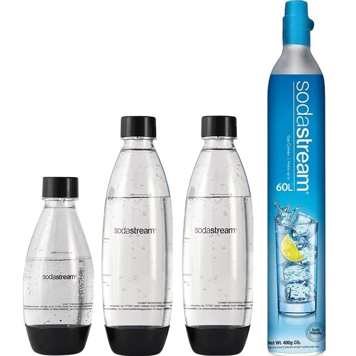 Sodastream Spirit Starter Mega Pack Bottles Gas Soda Maker Fizzy Water Drink