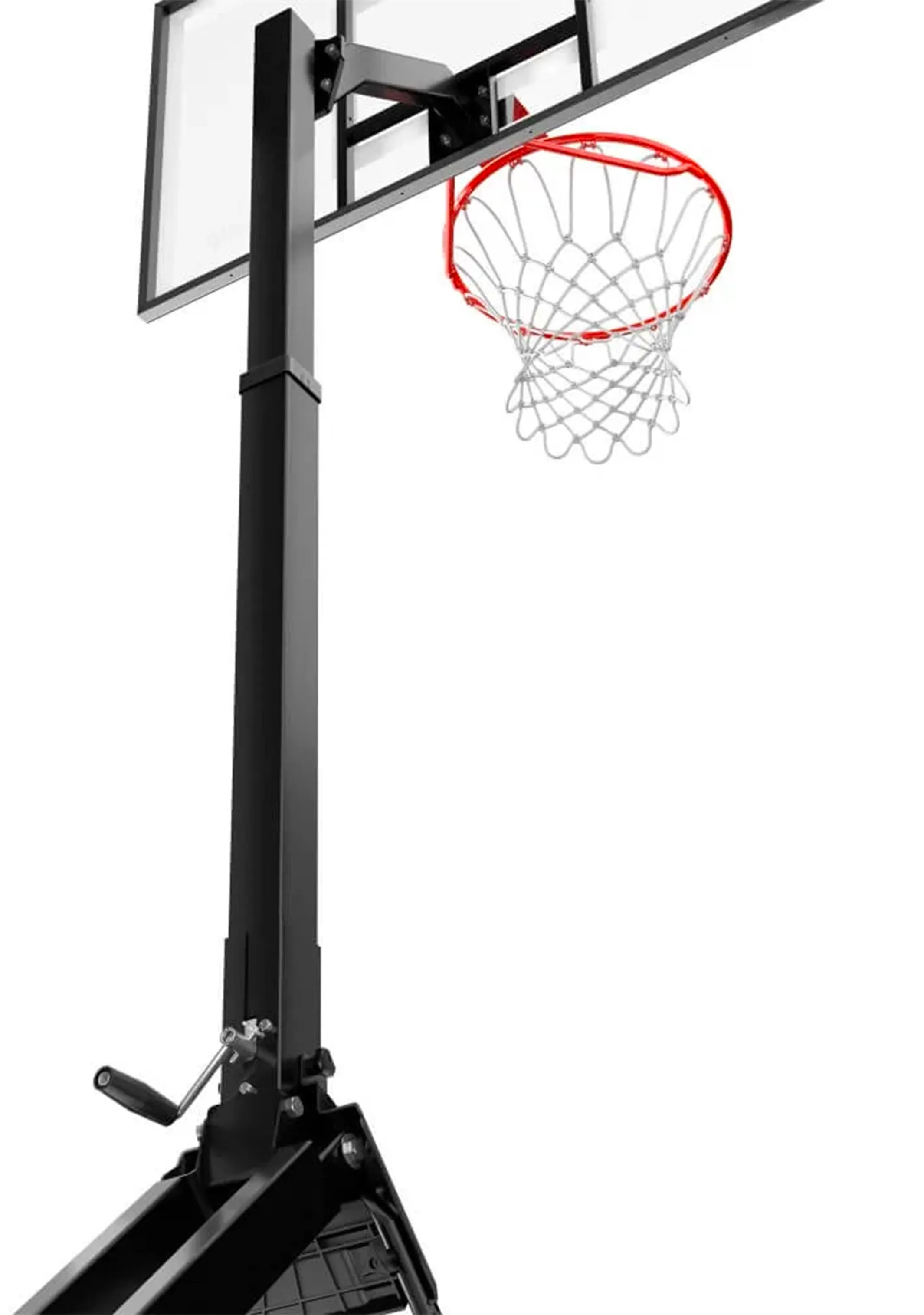 Spalding The Momentous EZ Assembly 50 Inch Acrylic Portable Basketball System  AA6E2012