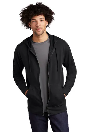 Sport-Tek  PosiCharge  Tri-Blend Wicking Fleece Full-Zip Hooded Jacke w/ LOGO Left Chest