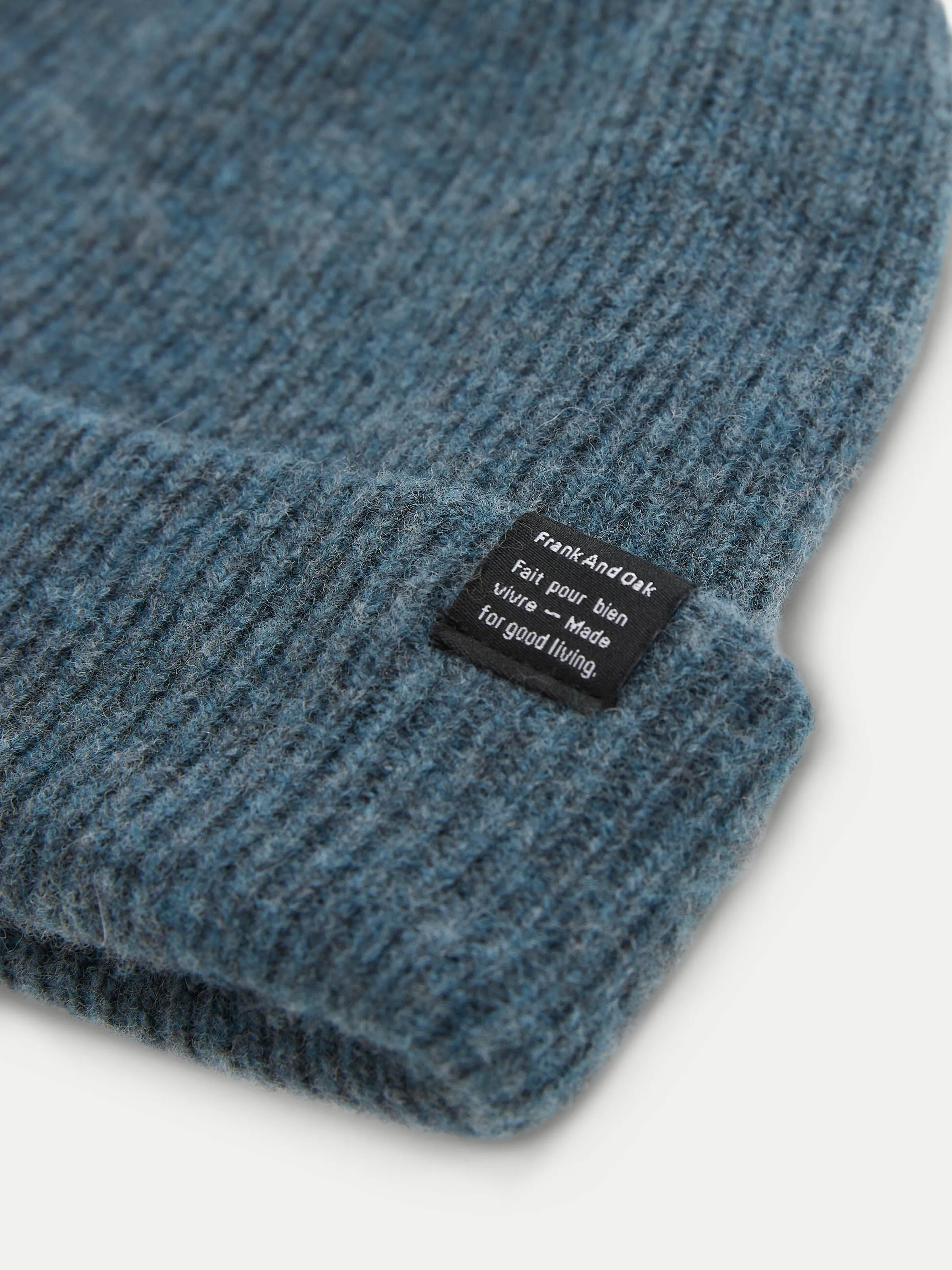 The Yak Wool Beanie in Slate