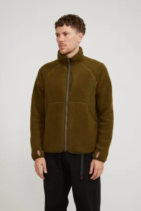 Thermal Boa Fleece Jacket Olive