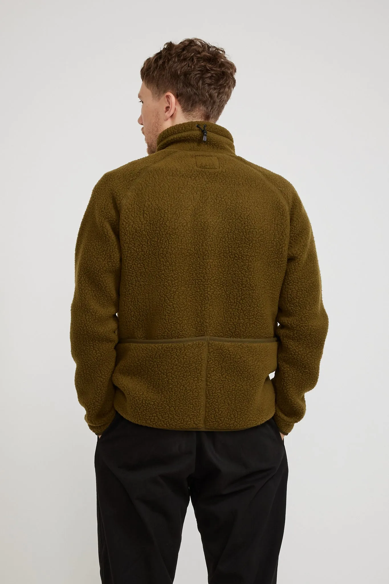 Thermal Boa Fleece Jacket Olive