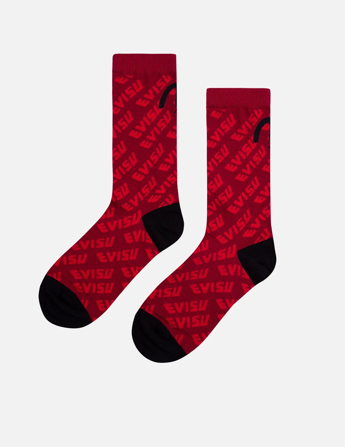 Three-Pack Logo Jacquard Long Socks