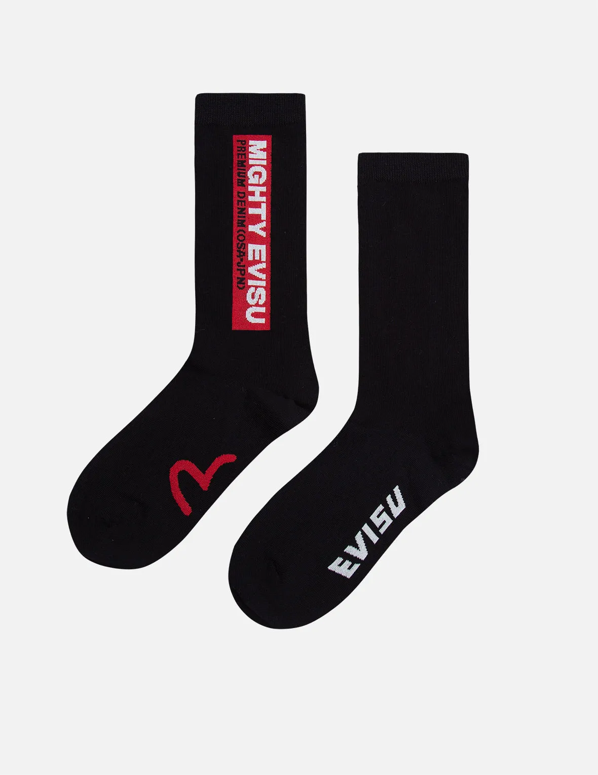 Three-Pack Logo Jacquard Long Socks