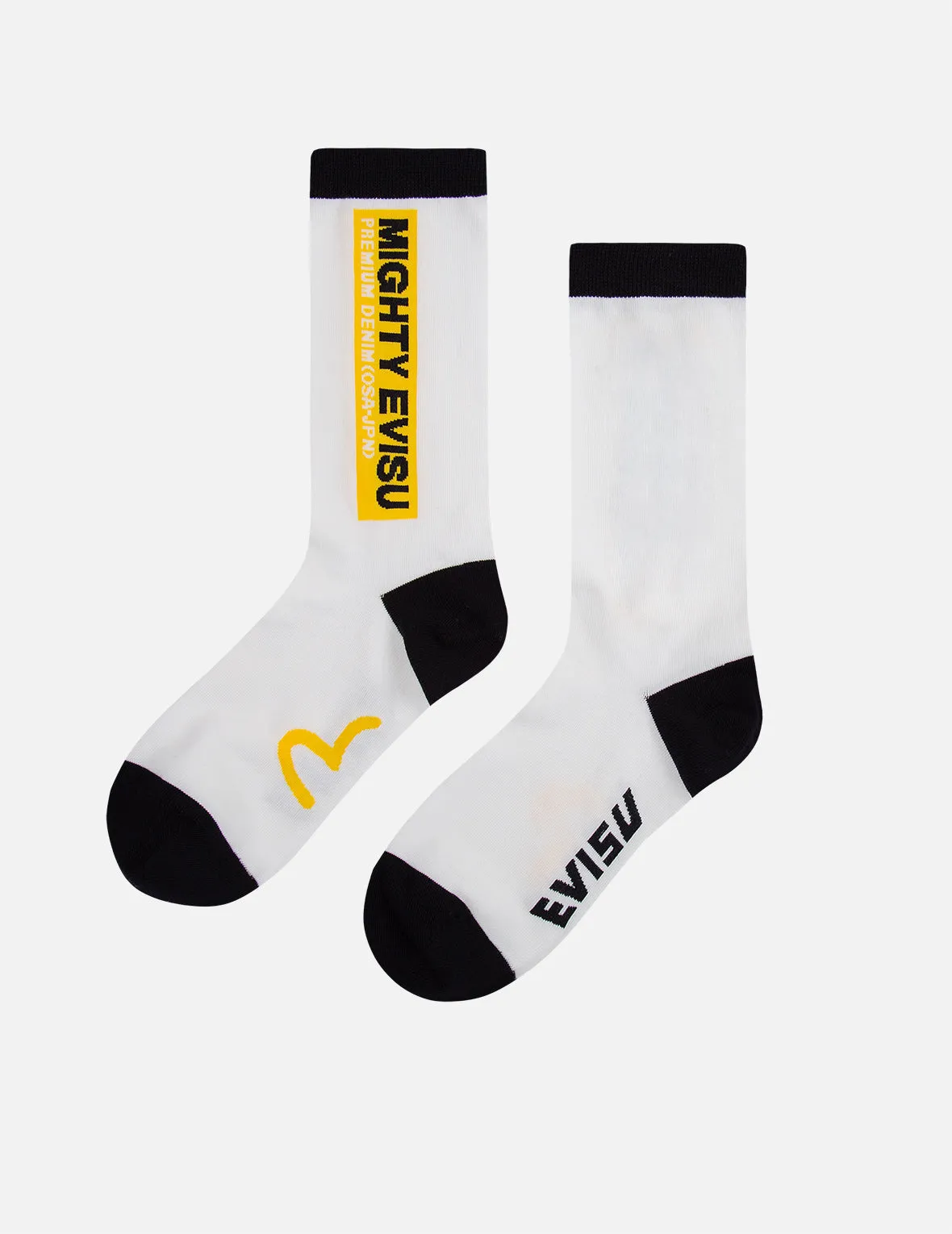 Three-Pack Logo Jacquard Long Socks