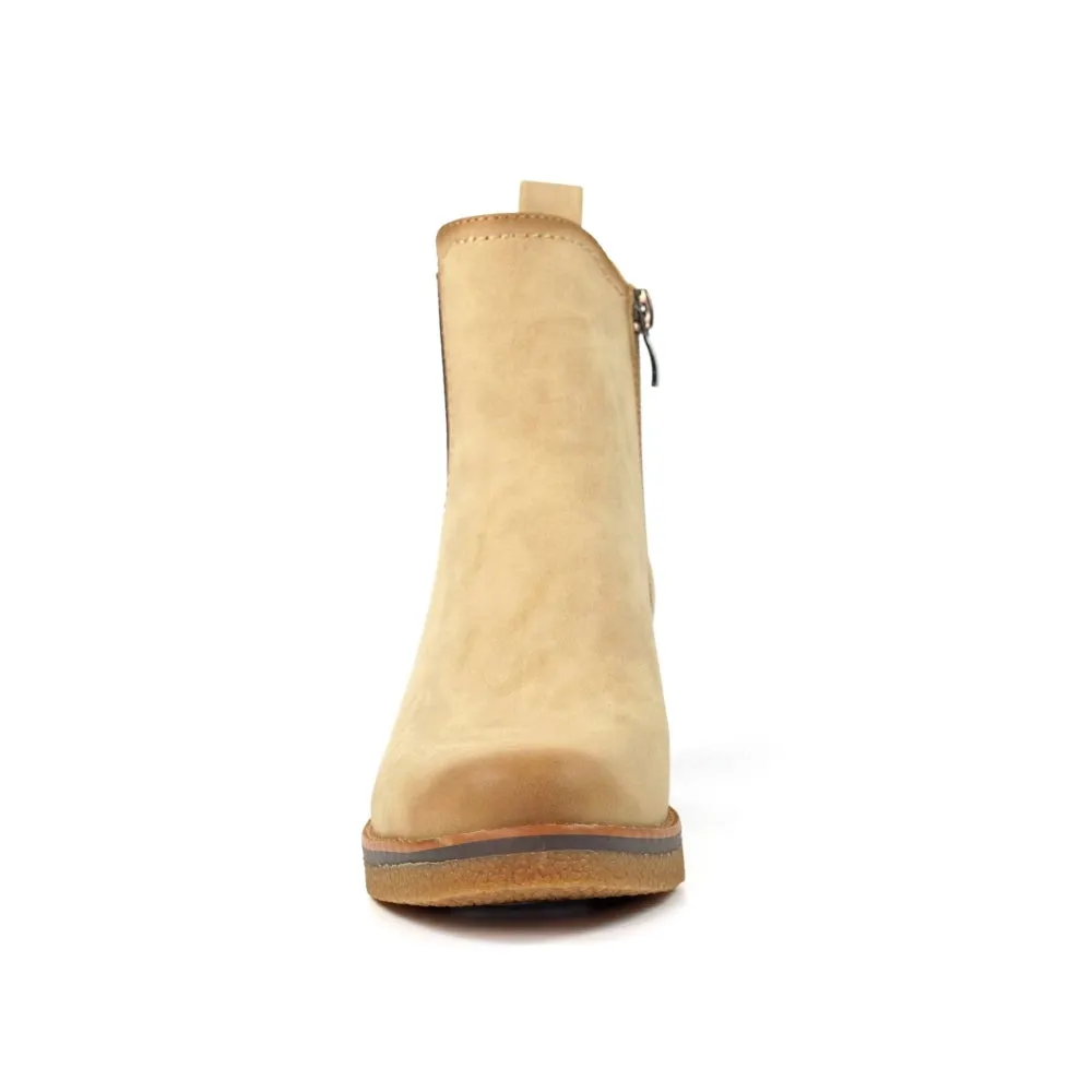 Tonia Beige Ankle Boot-Code: GLC002BG-54.99