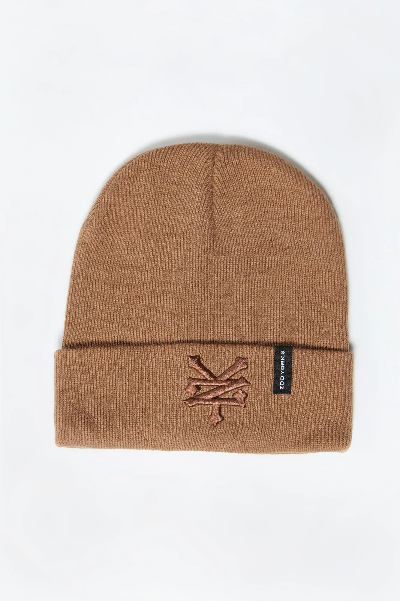 Tuque à Rabat Logo Brodé Zoo York Homme