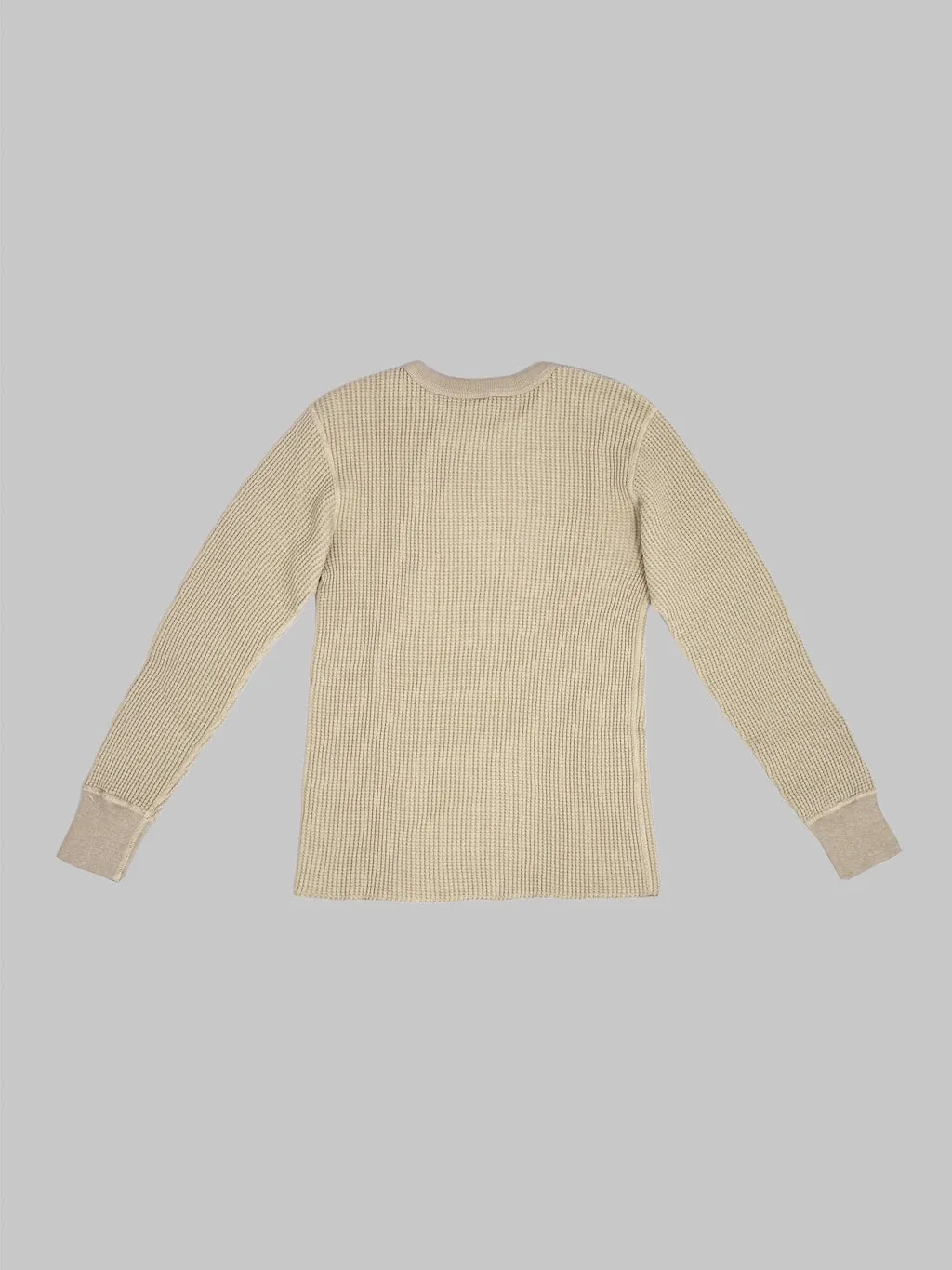 UES Thermal Big Waffle T-Shirt Beige