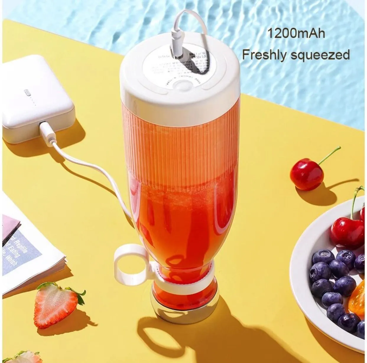 USB Portable Electric Juicer Blender 350ml