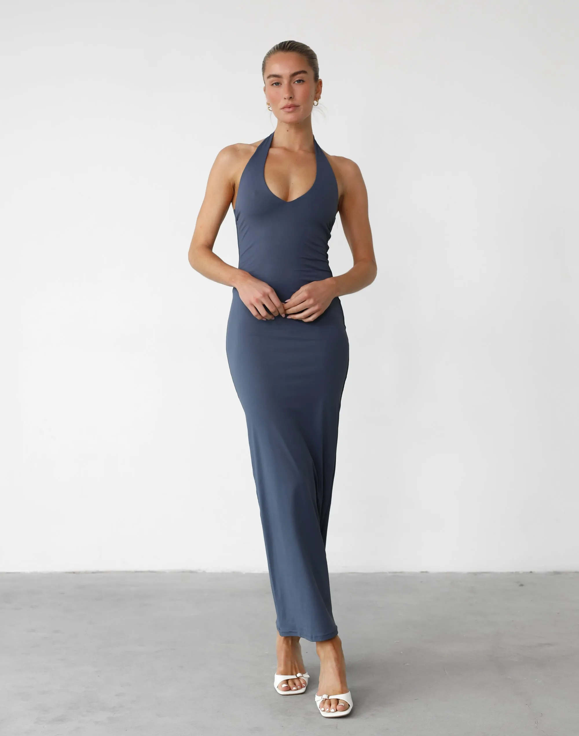 Veena Maxi Dress (Blue)