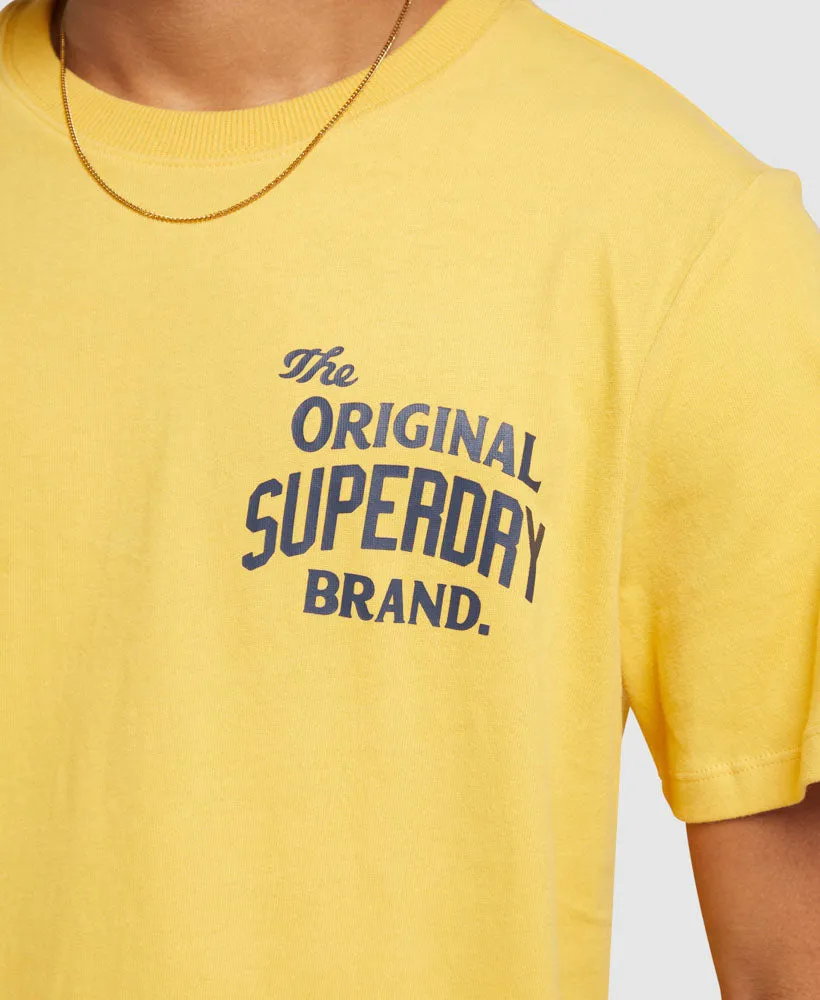 Vintage Workwear Chest T Shirt | Pigment Yellow