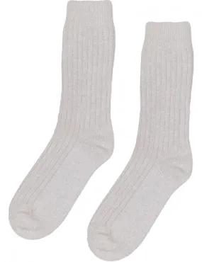 Women's Merino Wool Blend Socks - Grey Heather