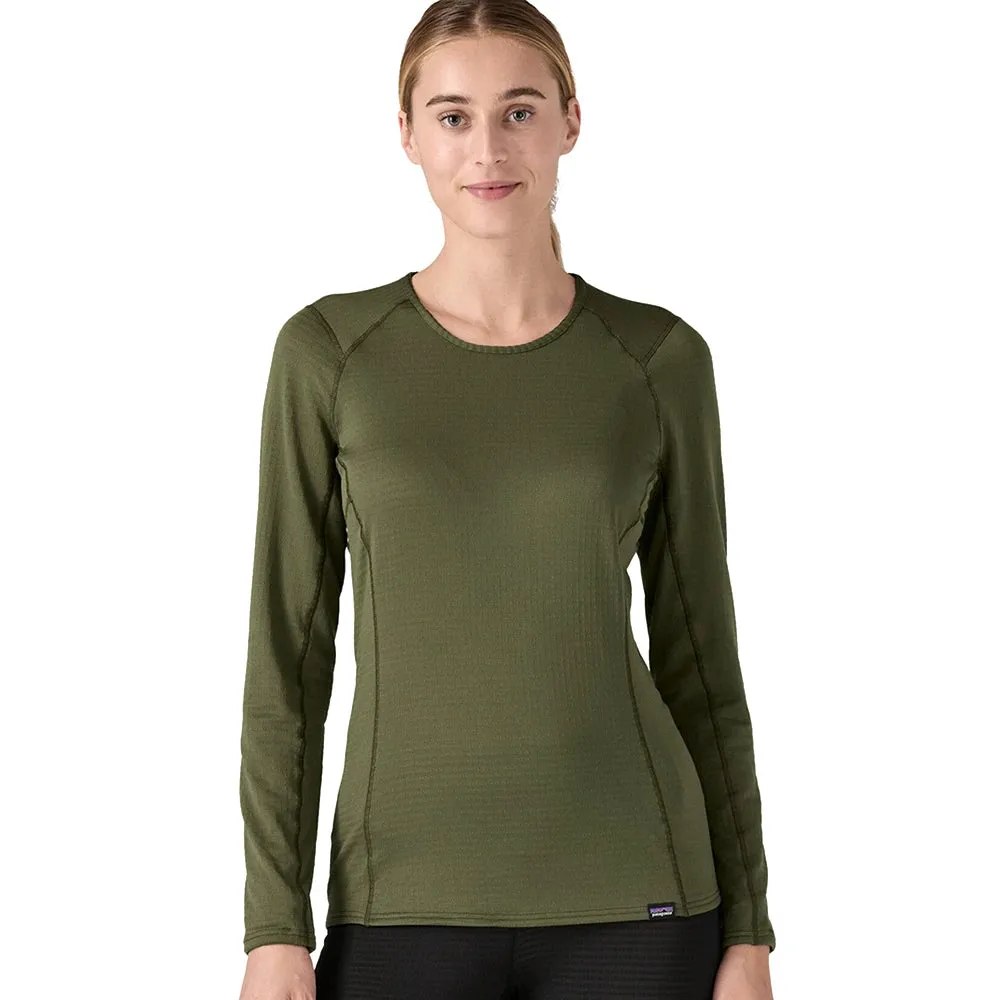 Women's Capilene Thermal Weight Crew - Pine Needle Green