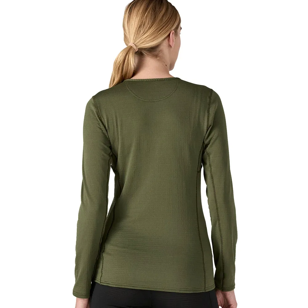 Women's Capilene Thermal Weight Crew - Pine Needle Green