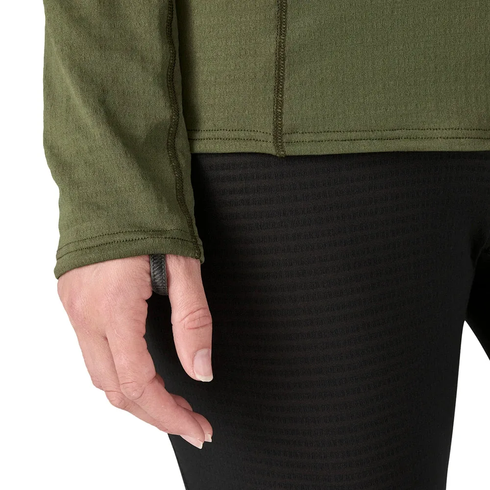 Women's Capilene Thermal Weight Crew - Pine Needle Green