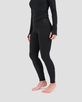 WOMEN'S CLOUD NINE MIDWEIGHT PERFORMANCE BASELAYER LEGGINGS SMALL BLACK