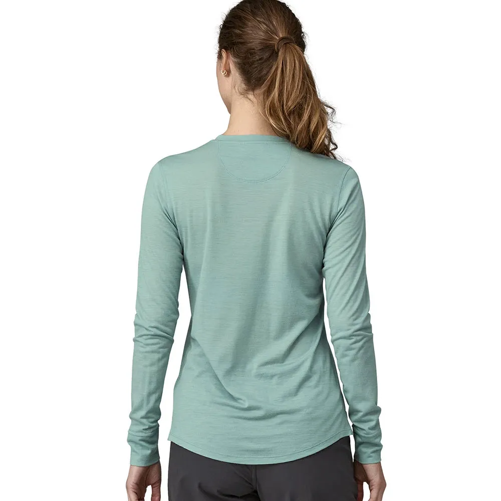 Women's L/S Capilene Cool Merino Blend Shirt - Thermal Blue