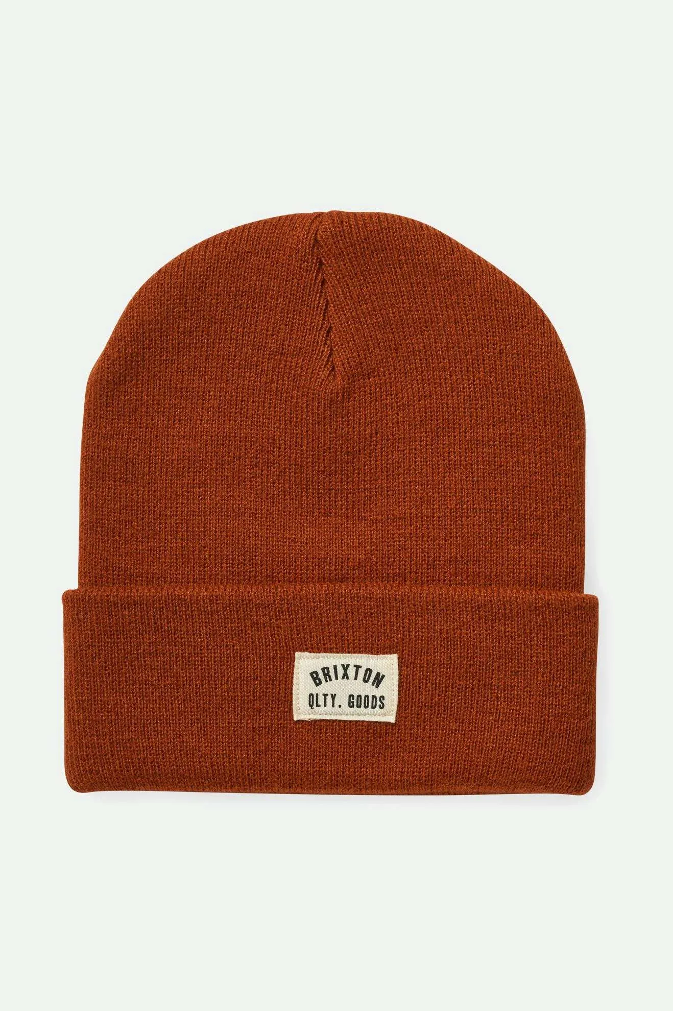 Woodburn Watch Cap Beanie - Rust Orange